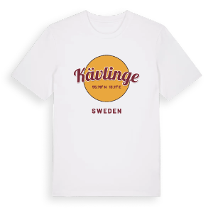 Kävlinge cirkel t-shirt – ekologisk bomull t-shirt från Pinshirt