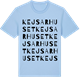 Blue Soul t-shirt med Kejsarhuset ordlek t-shirt