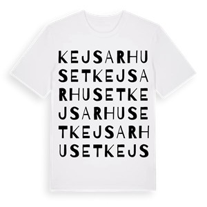 Kejsarhuset ordlek t-shirt – ekologisk bomull t-shirt från Pinshirt
