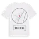 White t-shirt med Killeberg t-shirt
