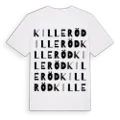 Killeröd ordlek t-shirt