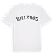 Killeröd böjd t-shirt