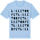 Blue Soul t-shirt med Killetorpet ordlek t-shirt