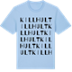 Blue Soul t-shirt med Killhult ordlek t-shirt