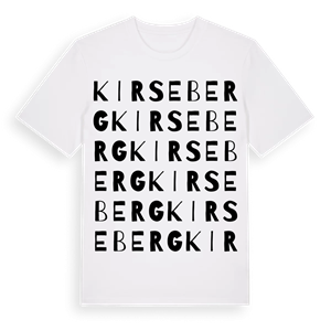 Kirseberg ordlek t-shirt – ekologisk bomull t-shirt från Pinshirt