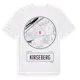 White t-shirt med Kirseberg t-shirt