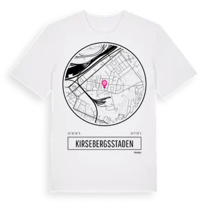 Kirsebergsstaden t-shirt – ekologisk bomull t-shirt från Pinshirt