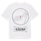 White t-shirt med Klågerup t-shirt