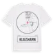 White t-shirt med Klagshamn t-shirt