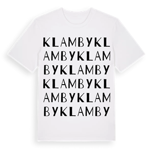 Klamby ordlek t-shirt – ekologisk bomull t-shirt från Pinshirt