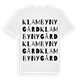 Klamby Nygård ordlek t-shirt