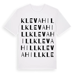 Klevahill ordlek t-shirt – ekologisk bomull t-shirt från Pinshirt