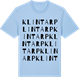 Blue Soul t-shirt med Klintarp ordlek t-shirt