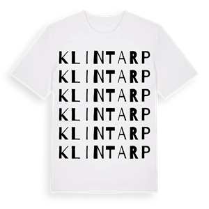 Klintarp ordlek t-shirt – ekologisk bomull t-shirt från Pinshirt