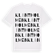 Klintholmen ordlek t-shirt