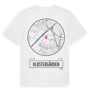 Klostergården t-shirt – ekologisk bomull t-shirt från Pinshirt