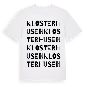Klosterhusen ordlek t-shirt – ekologisk bomull t-shirt från Pinshirt