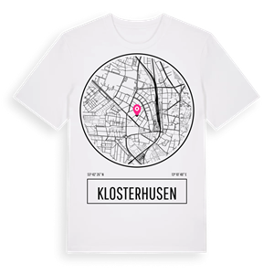 Klosterhusen t-shirt – ekologisk bomull t-shirt från Pinshirt