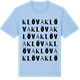 Blue Soul t-shirt med Klöva ordlek t-shirt