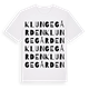 Klungegården ordlek t-shirt