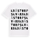 Knästorps kvarn ordlek t-shirt