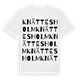 Knättesholm ordlek t-shirt