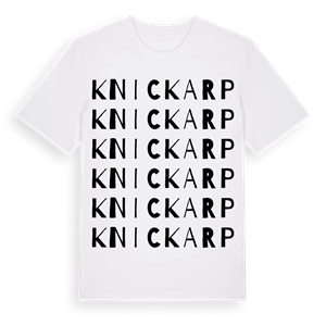 Knickarp ordlek t-shirt – ekologisk bomull t-shirt från Pinshirt