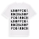 Knoppegården ordlek t-shirt