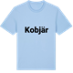 Blue Soul t-shirt med Kobjär fetstil t-shirt