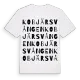 Kobjärsvången ordlek t-shirt