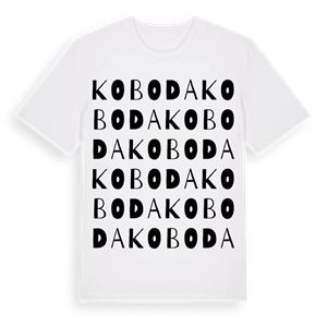 Koboda ordlek t-shirt – ekologisk bomull t-shirt från Pinshirt