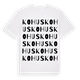 Kohus ordlek t-shirt