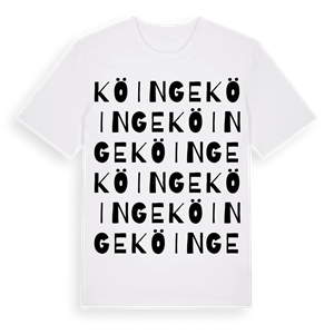 Köinge ordlek t-shirt – ekologisk bomull t-shirt från Pinshirt