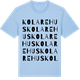 Blue Soul t-shirt med Kolarehus ordlek t-shirt