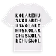 Kolarehus ordlek t-shirt