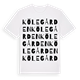 Kölegården ordlek t-shirt