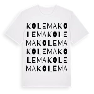 Kolema ordlek t-shirt – ekologisk bomull t-shirt från Pinshirt