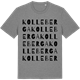 Mid Heather Gray t-shirt med Kolleberga ordlek t-shirt