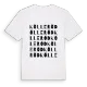 Kölleröd ordlek t-shirt