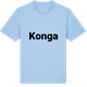 Blue Soul t-shirt med Konga fetstil t-shirt