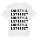 Konsthallstorget ordlek t-shirt