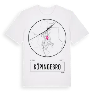 Köpingebro t-shirt – ekologisk bomull t-shirt från Pinshirt