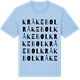 Blue Soul t-shirt med Kråkebol ordlek t-shirt