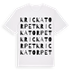 Krickatorpet ordlek t-shirt