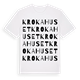 Krokahuset ordlek t-shirt