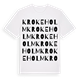 Krokeholm ordlek t-shirt