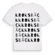 Kroksbäck ordlek t-shirt