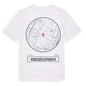 Kroksbäcksparken t-shirt – ekologisk bomull t-shirt från Pinshirt