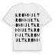 Kromhult ordlek t-shirt