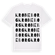 Kroneborg ordlek t-shirt
